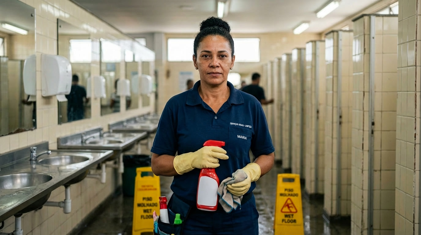 Limpeza de Banheiro Gera Adicional de Insalubridade? Entenda Seus Direitos e Quando Você Pode Receber Até 40% a Mais no Salário - Gomes Taveira Advogados - Advogados trabalhistas em Anápolis, atendendo todo o Brasil!