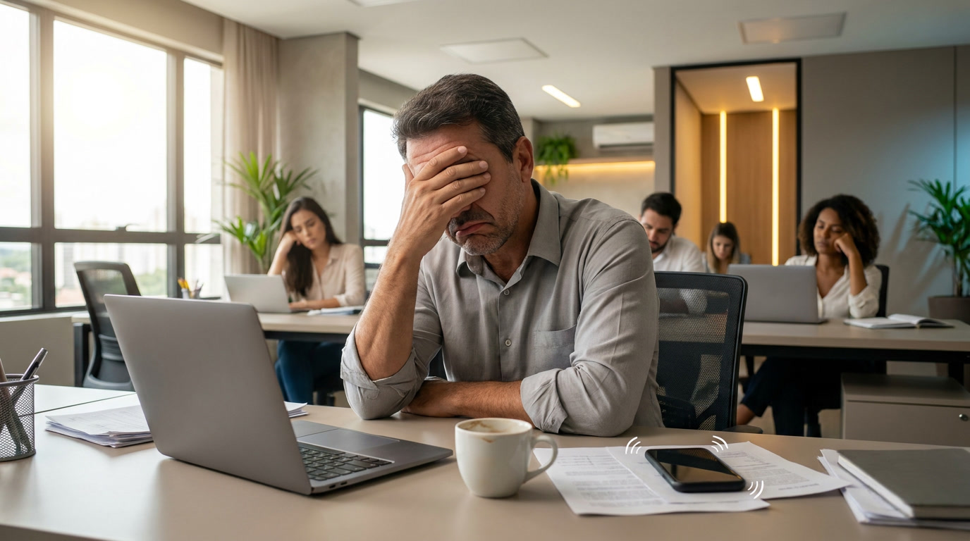Burnout no Trabalho em Anápolis: Como a NR-1 Vai Mudar Sua Vida a Partir de Hoje - Gomes Taveira Advogados - Advogados trabalhistas em Anápolis, atendendo todo o Brasil!